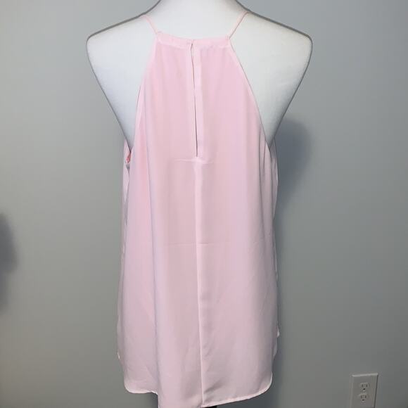 Vestique Pink Reversable V-Neck Tank Sz L - Picture 6 of 6